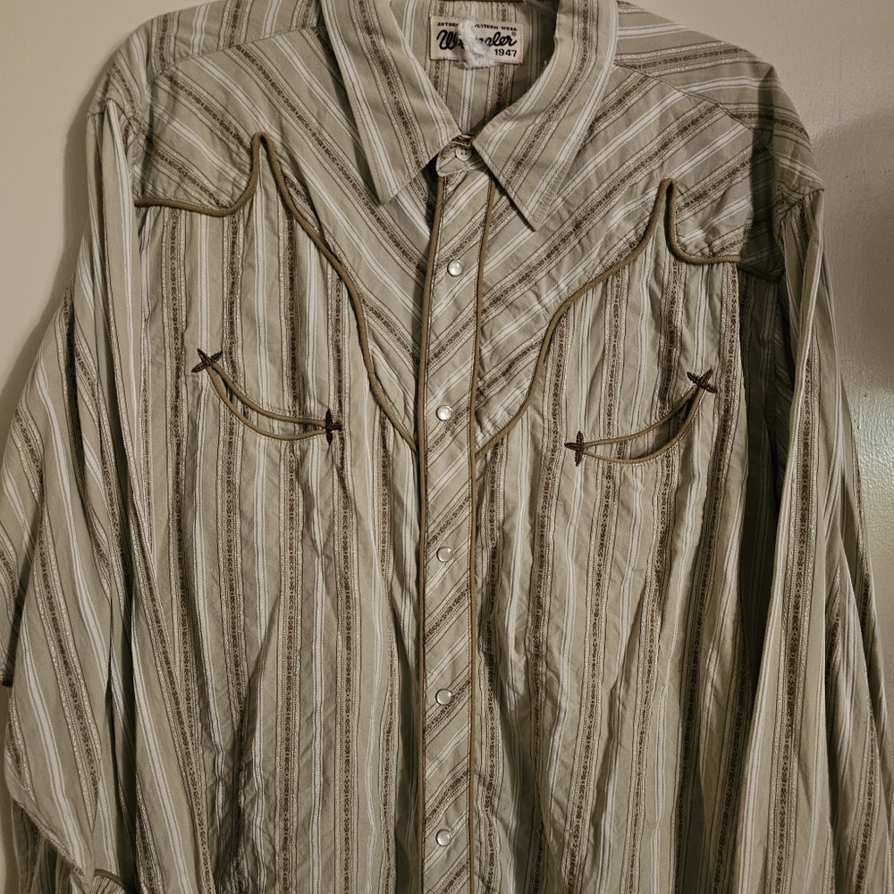 Embroidered Western Shirt